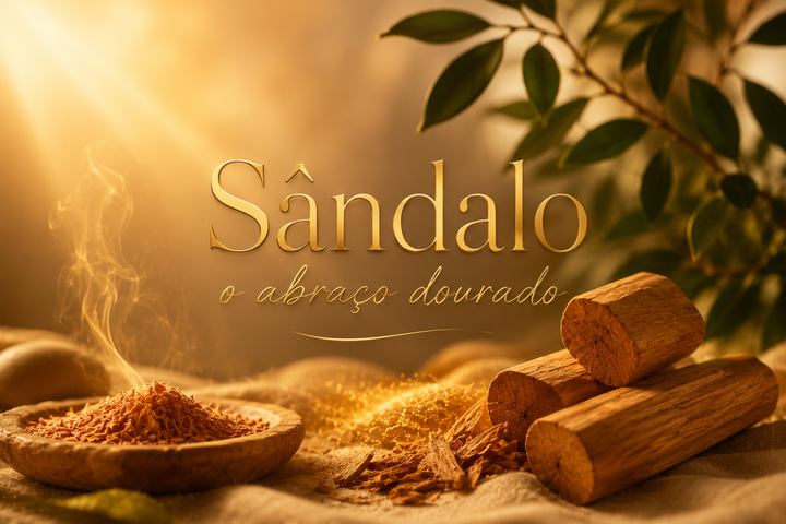 Sândalo: o abraço dourado